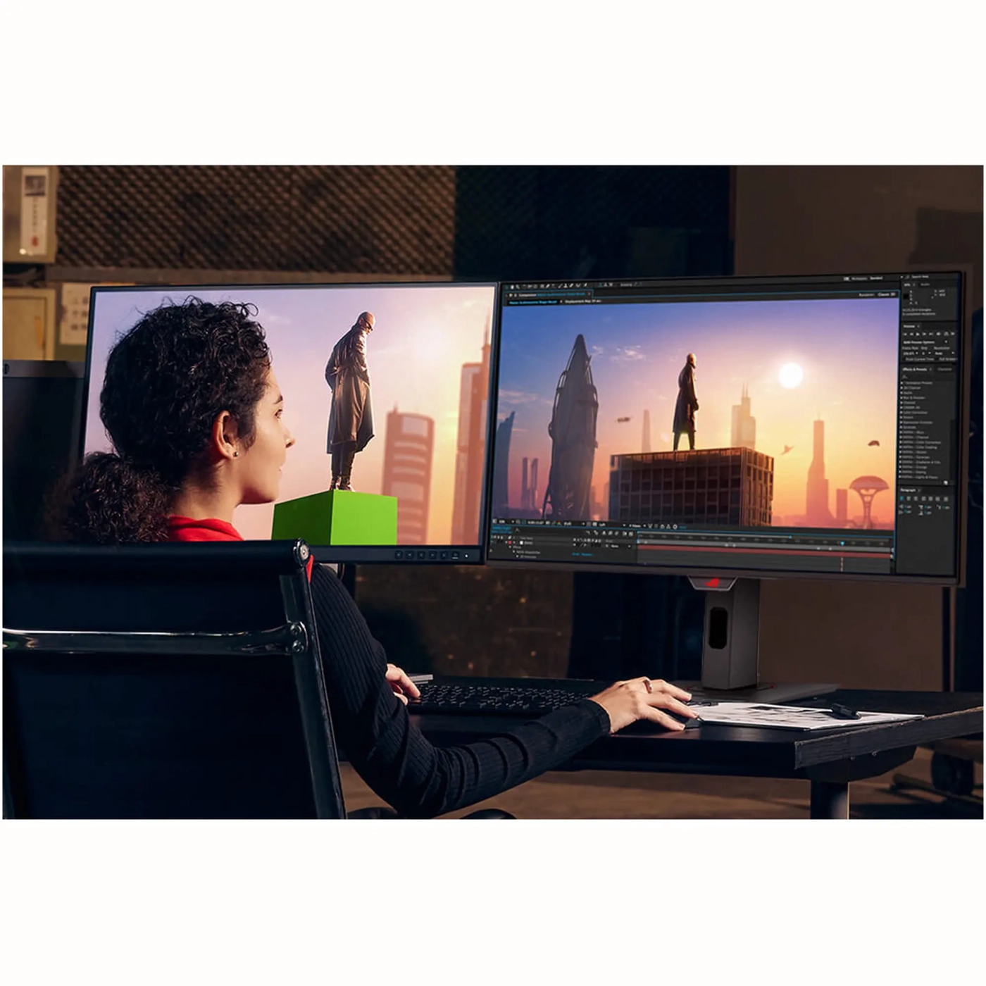 Купити Монітор 26.5" Asus ROG Strix OLED XG27AQDMES (90LM0C80-B01171) - фото 9