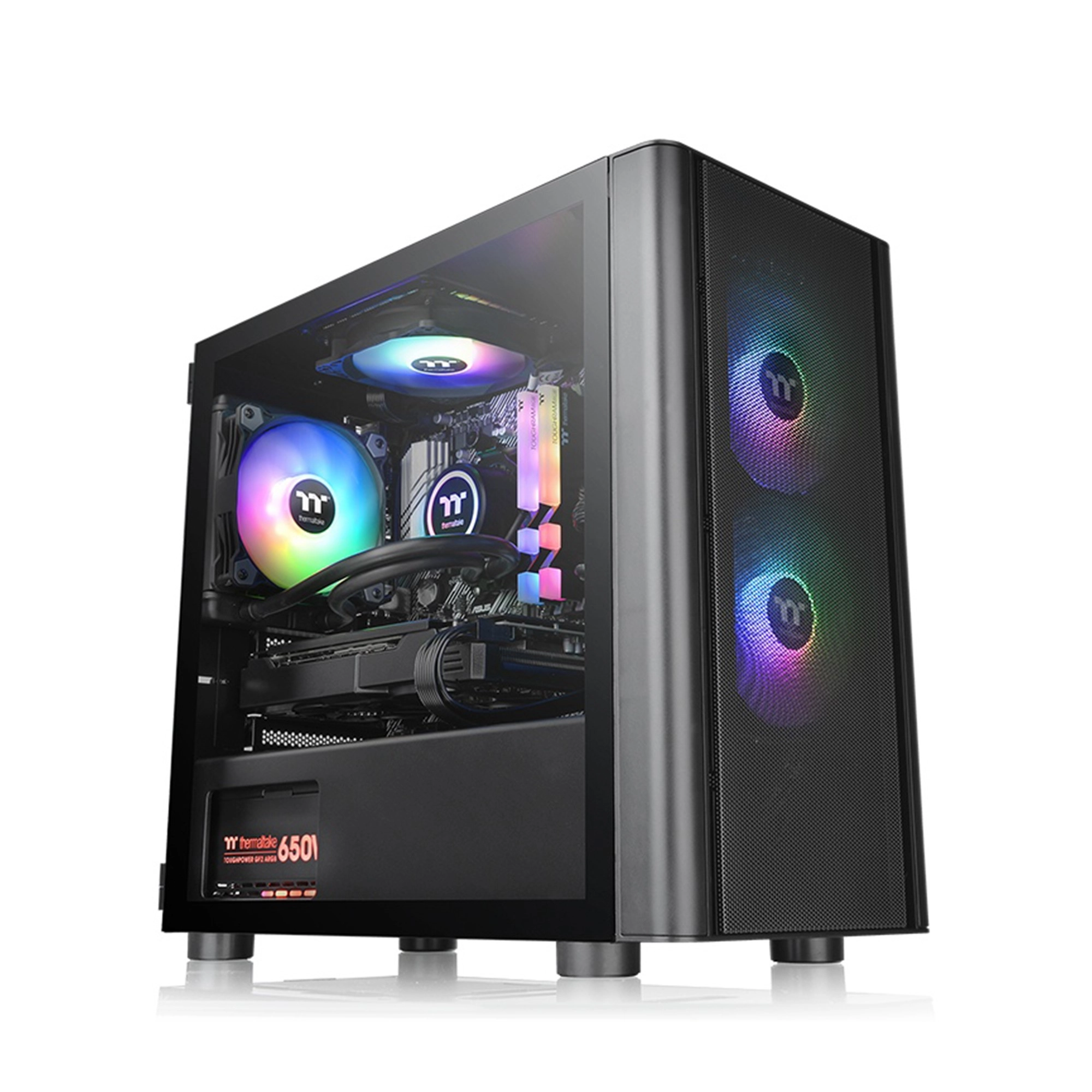 Купить Корпус Thermaltake V150 TG Black ARGB Breeze (CA-1R1-00S1WN-02) - фото 1