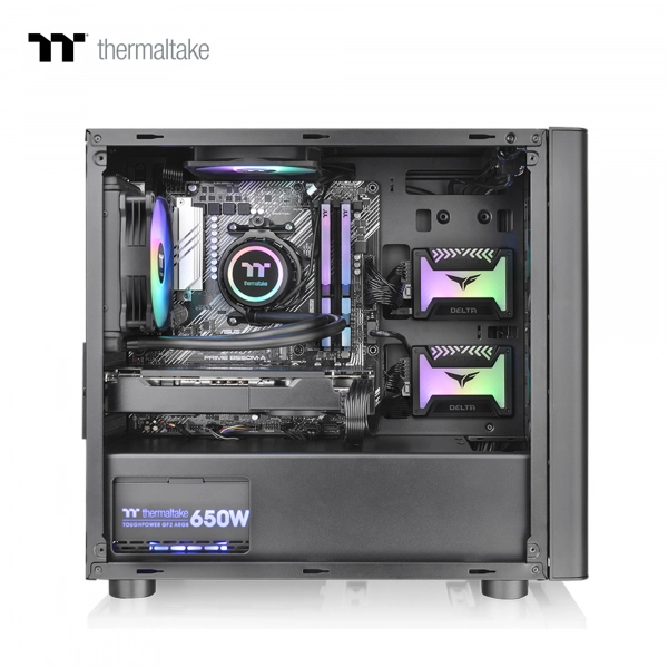 Купить Корпус Thermaltake V150 TG Black ARGB Breeze (CA-1R1-00S1WN-02) - фото 3