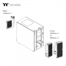 Купить Корпус Thermaltake V150 TG Black ARGB Breeze (CA-1R1-00S1WN-02) - фото 8