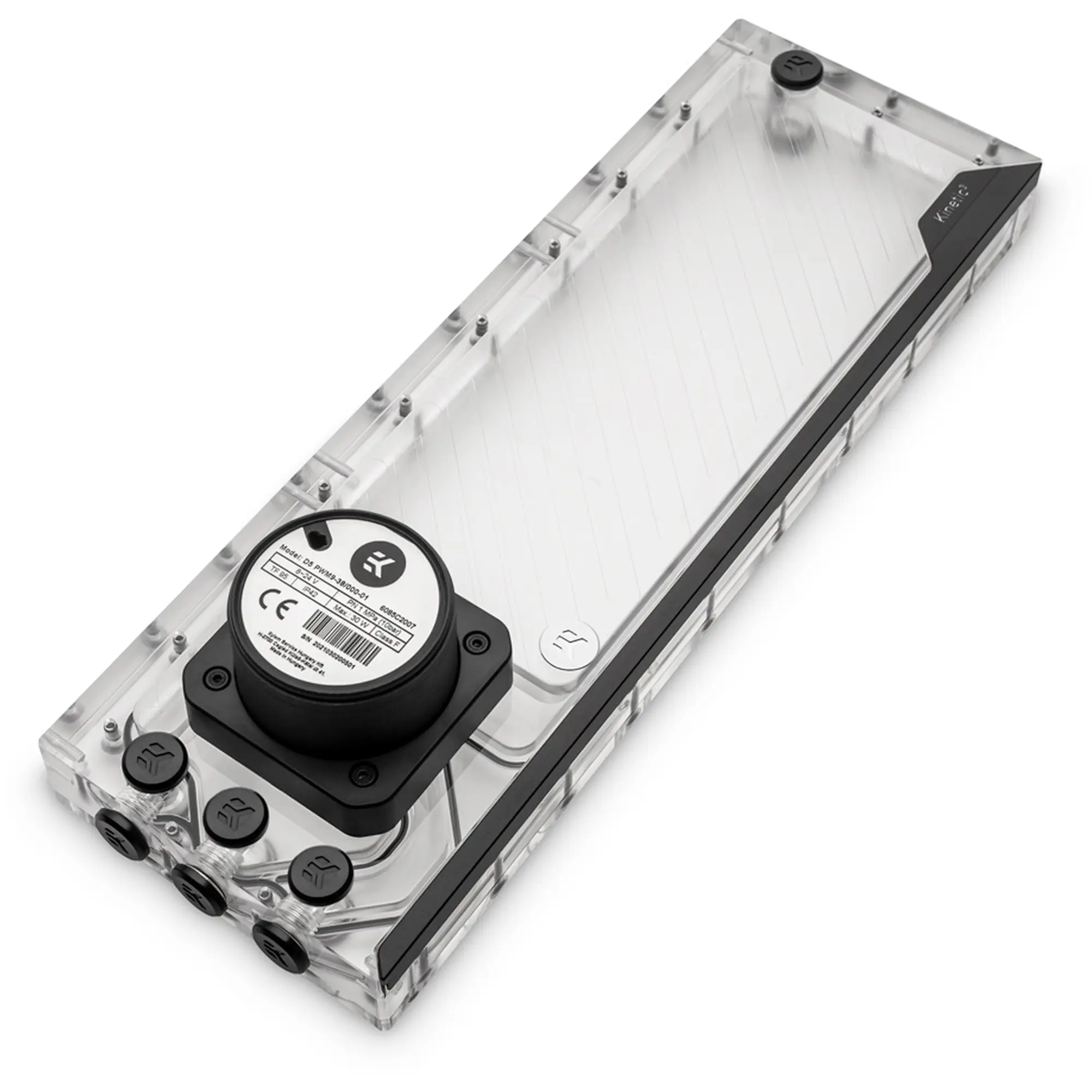 Купити Помпа з резервуаром EKWB EK-Quantum Kinetic³ FLT 360 D5 PWM D-RGB - Plexi (3831109880739) - фото 1