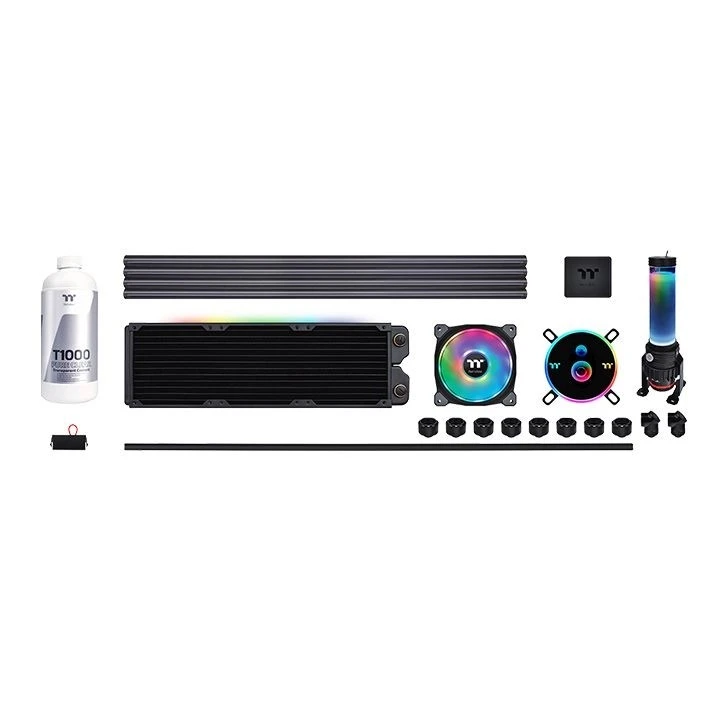 Купити Набір для збірки системи рідинного охолодження Thermaltake Pacific CL360 Max D5 Hard Tube Water Cooling Kit (CL-W259-CU00SW-A) - фото 1