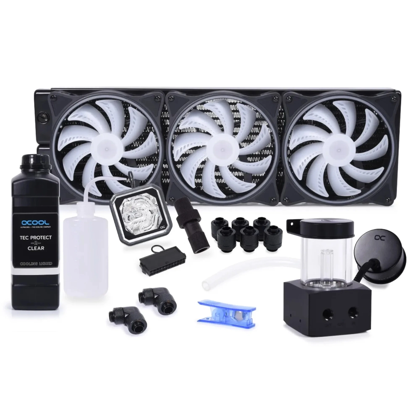 Купити Набір для збірки системи рідинного охолодження Alphacool Core Storm 360mm ST30 (11986) - фото 1