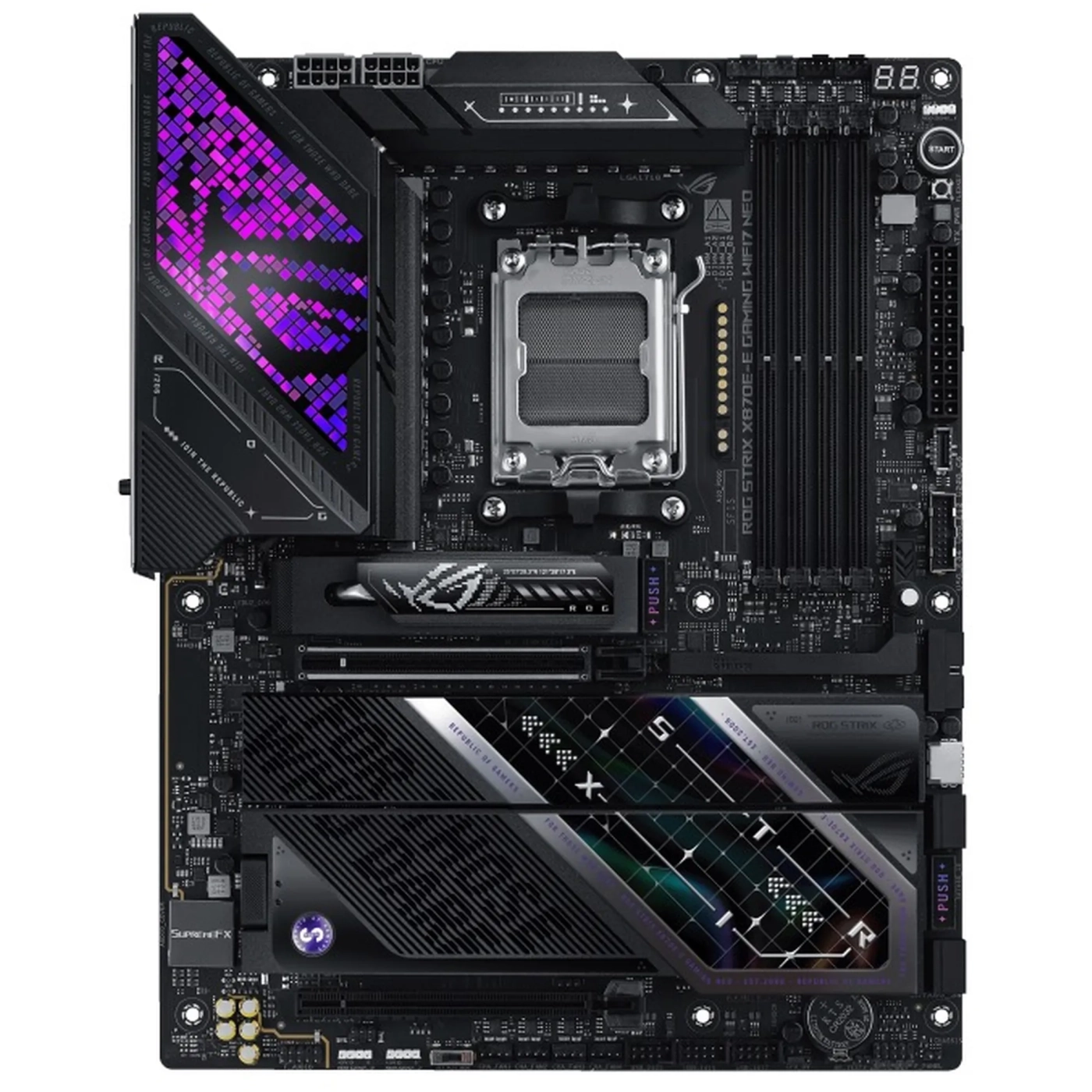 Купить Материнская плата ASUS ROG STRIX X870E-E GAMING NEO - фото 1