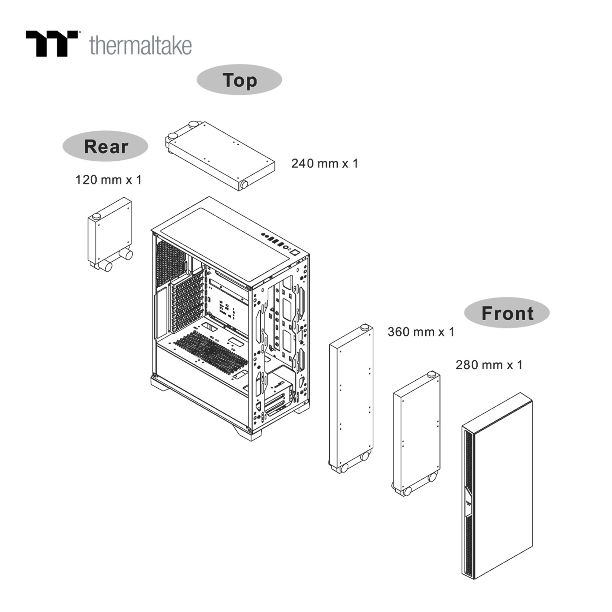 Купить Корпус Thermaltake Versa T35 TG Black RGB (CA-1R7-00M1WN-00) - фото 13