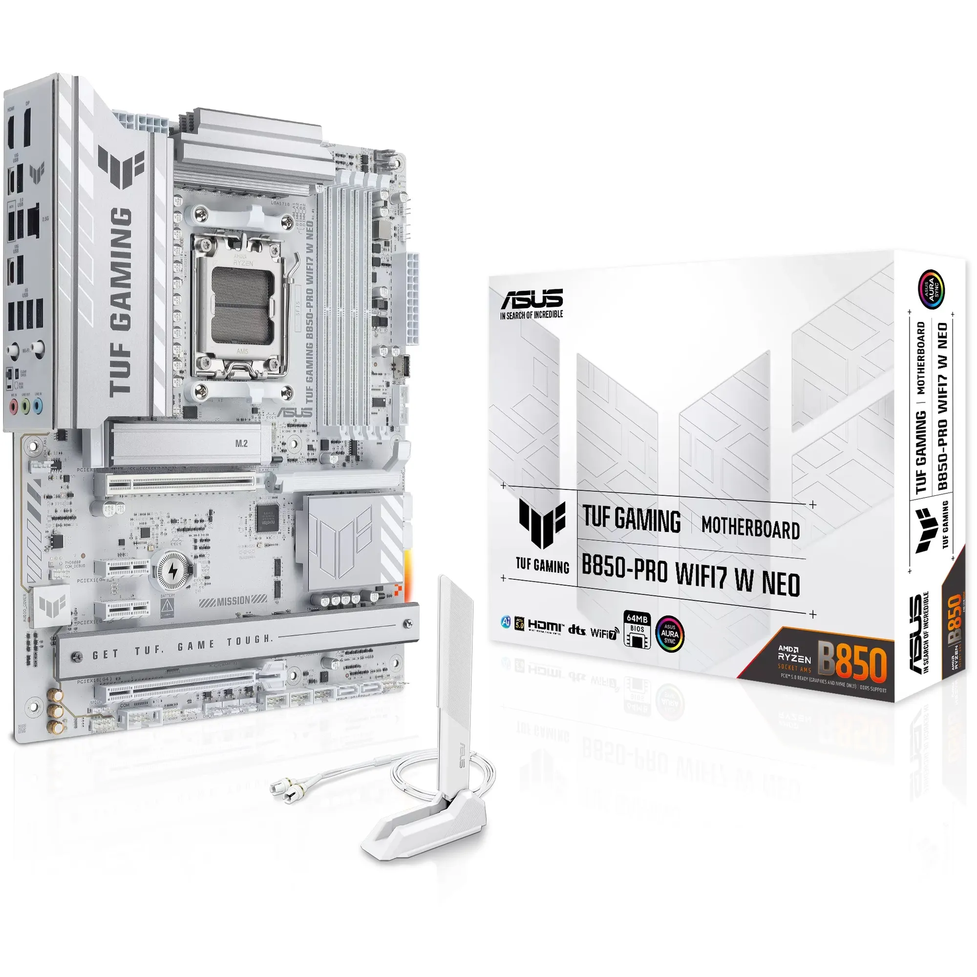 Купити Материнська плата ASUS TUF GAMING B850-PRO WIFI7 W NEO - фото 1