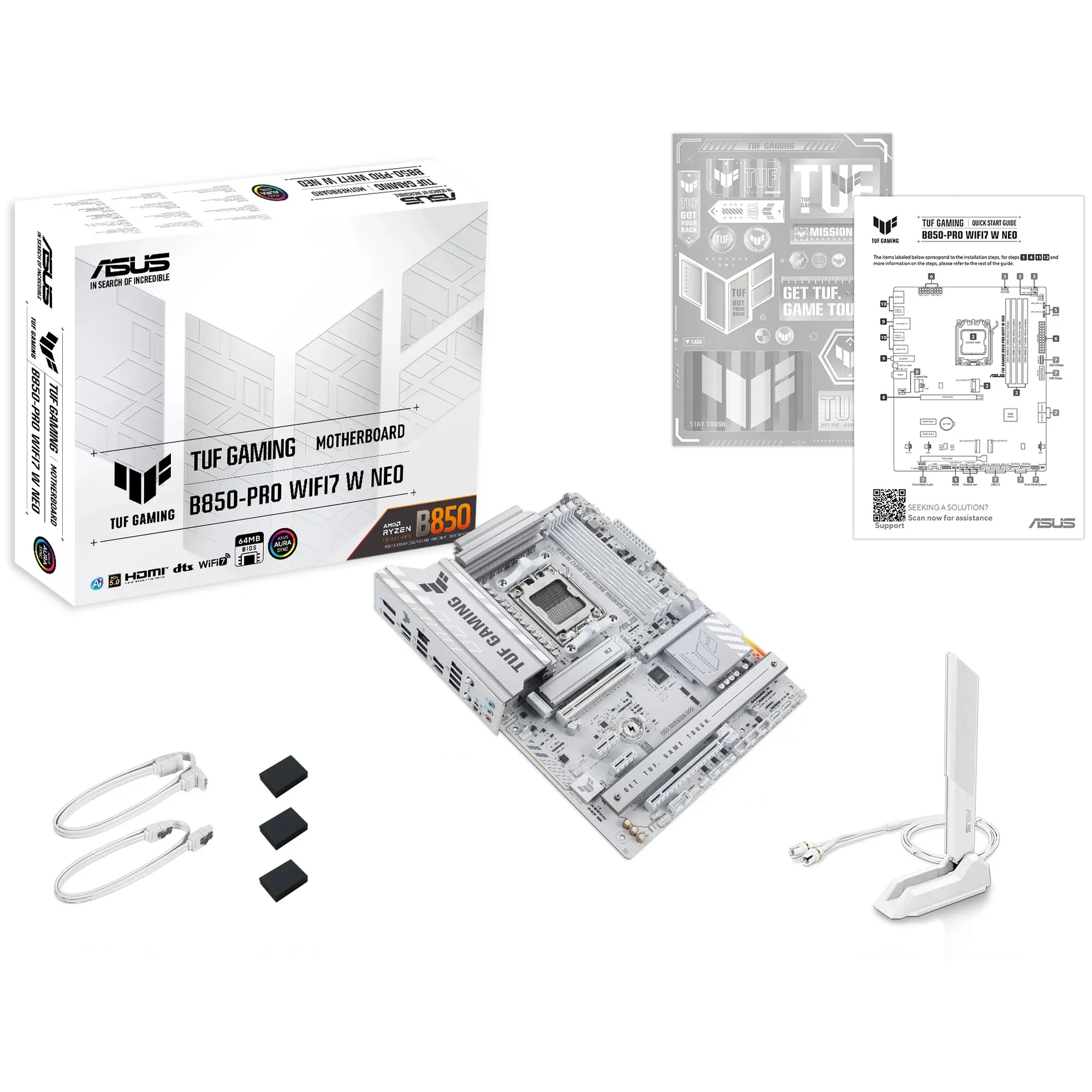 Купити Материнська плата ASUS TUF GAMING B850-PRO WIFI7 W NEO - фото 8