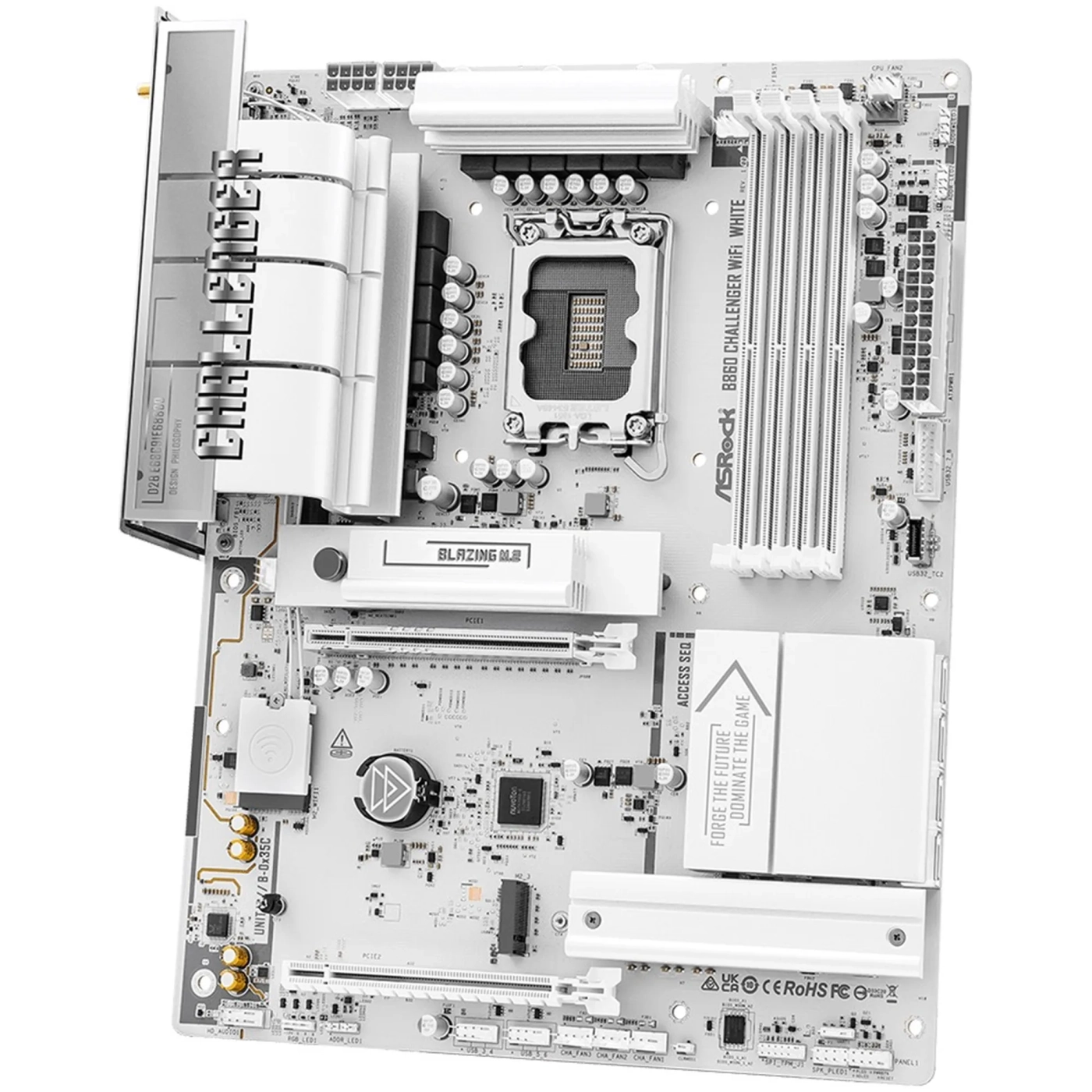 Купить Материнская плата ASRock B860 CHALLENGER WIFI WHITE - фото 5