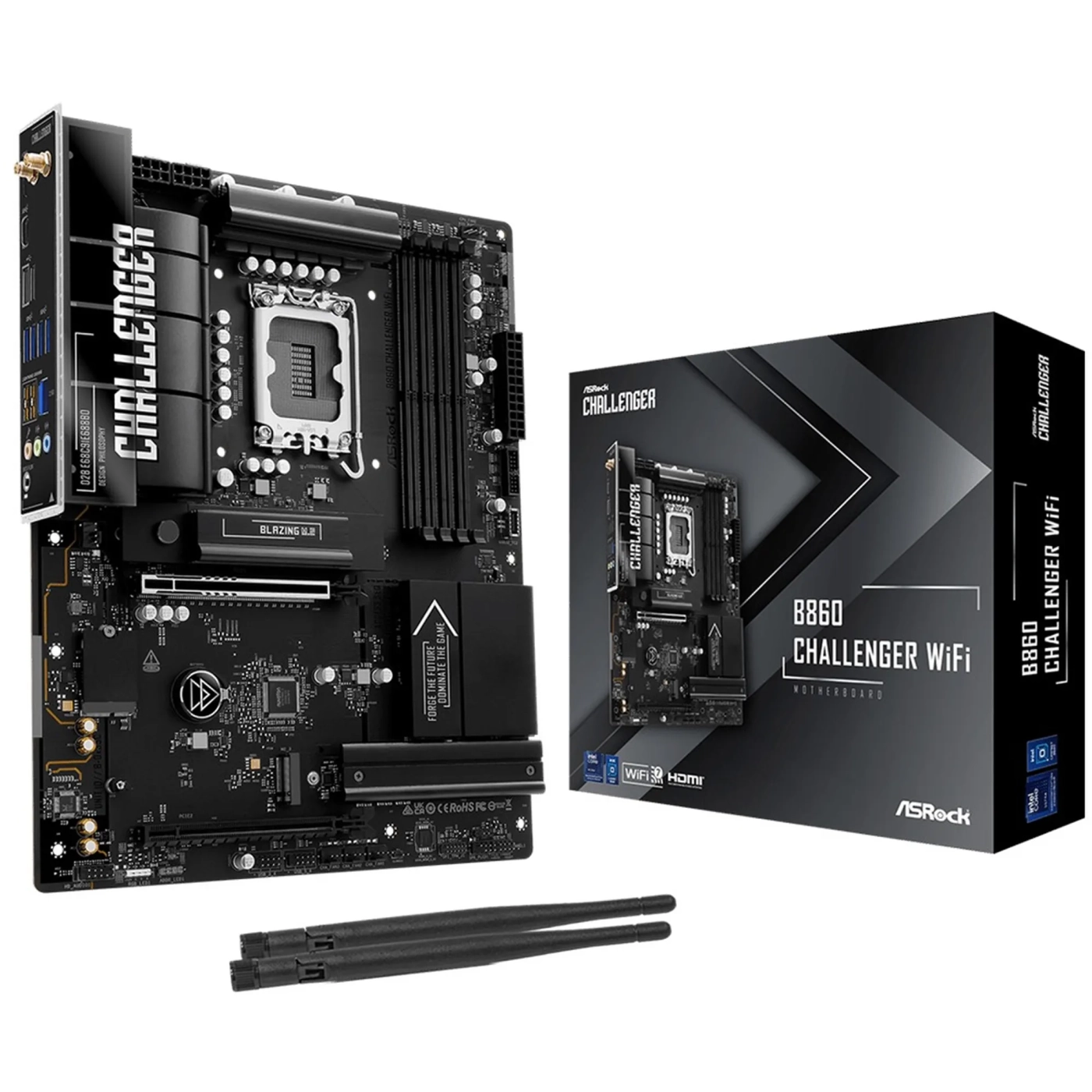 Купить Материнская плата ASRock B860 CHALLENGER WIFI - фото 1