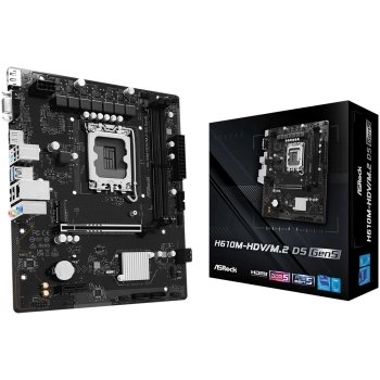 Купить Материнская плата ASRock H610M-HDV/M.2 D5 GEN5 - фото 1