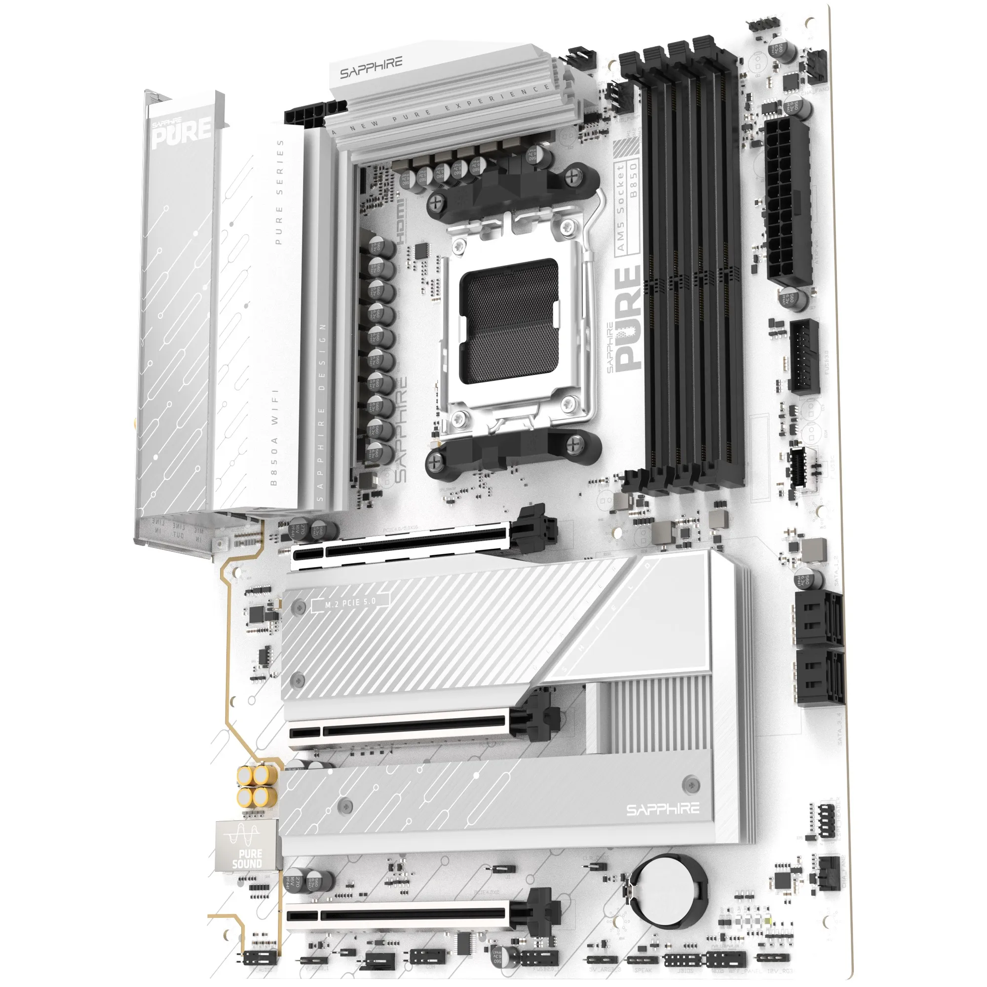 Купити Материнська плата Sapphire PURE B850A WIFI7 - фото 4