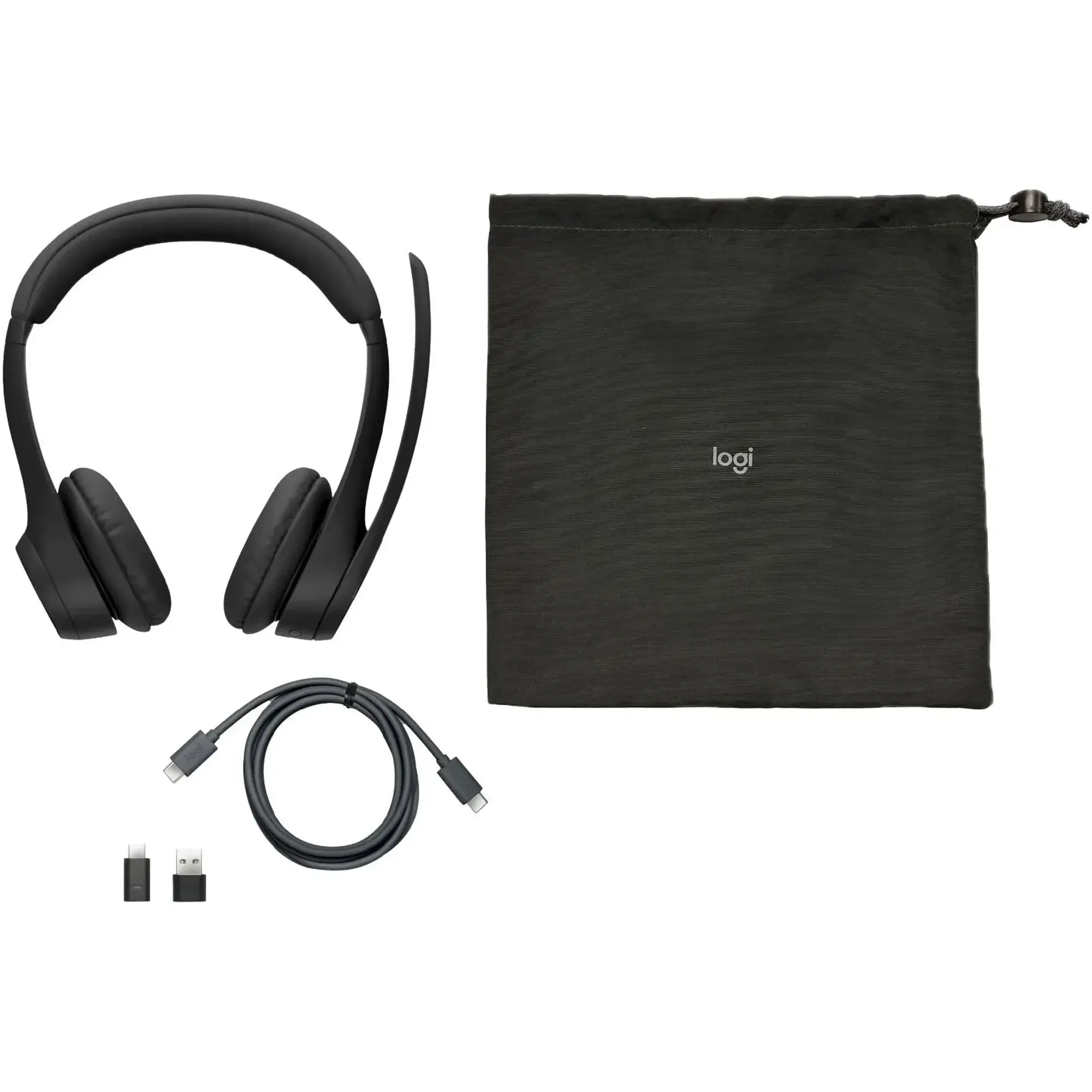 Купити Навушники Logitech Zone 305 for Business Wireless/Bluetooth Teams Black (981-001451) - фото 6