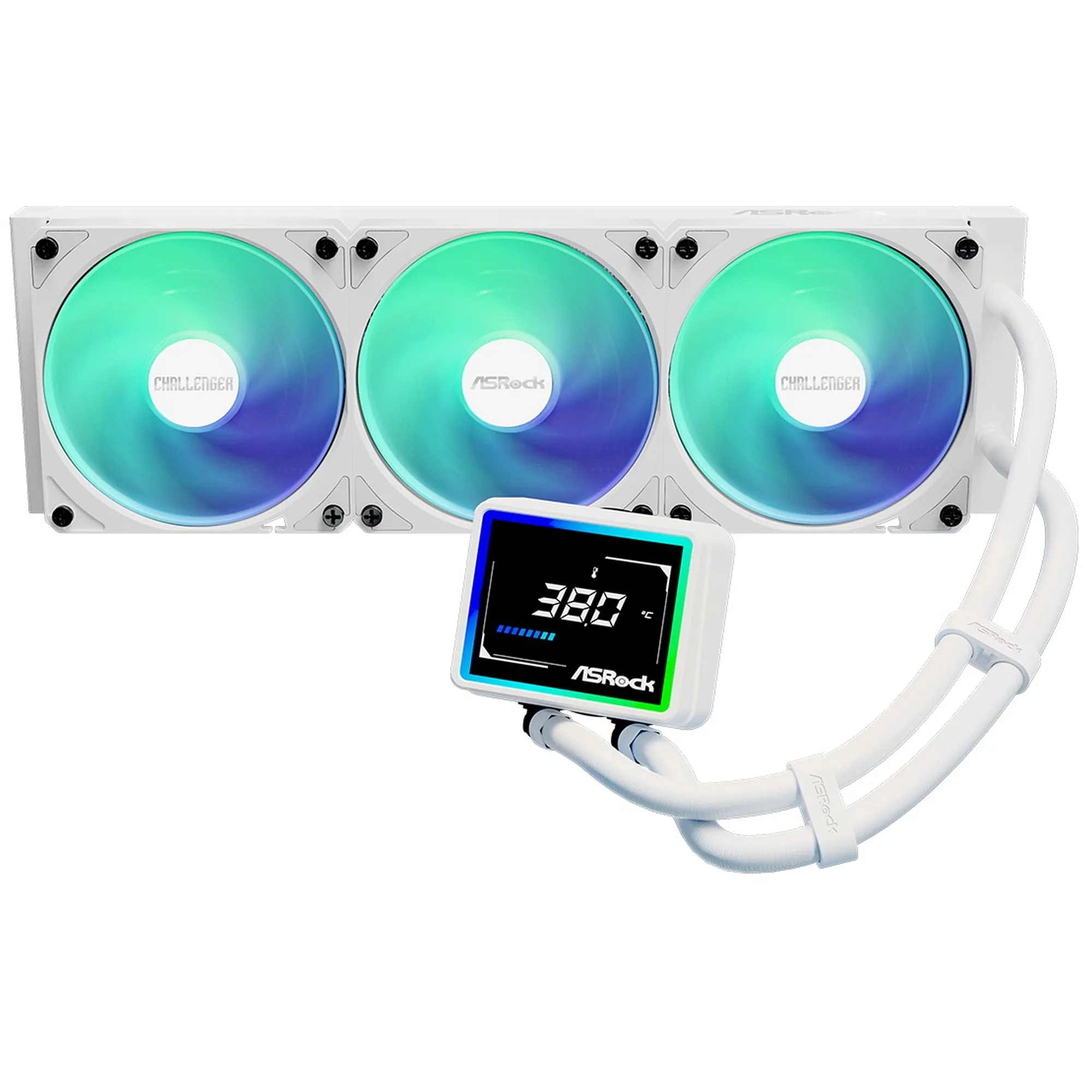 Купити Система водяного охолодження ASRock CHALLENGER WHITE 360 DIGITAL - фото 2