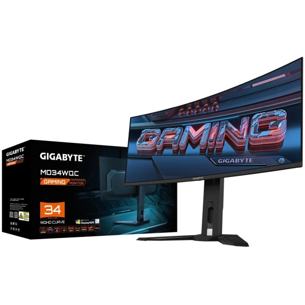 Купити Монітор 34" Gigabyte MO34WQC2 Gaming Monitor (MO34WQC2 Gaming Monitor) - фото 6
