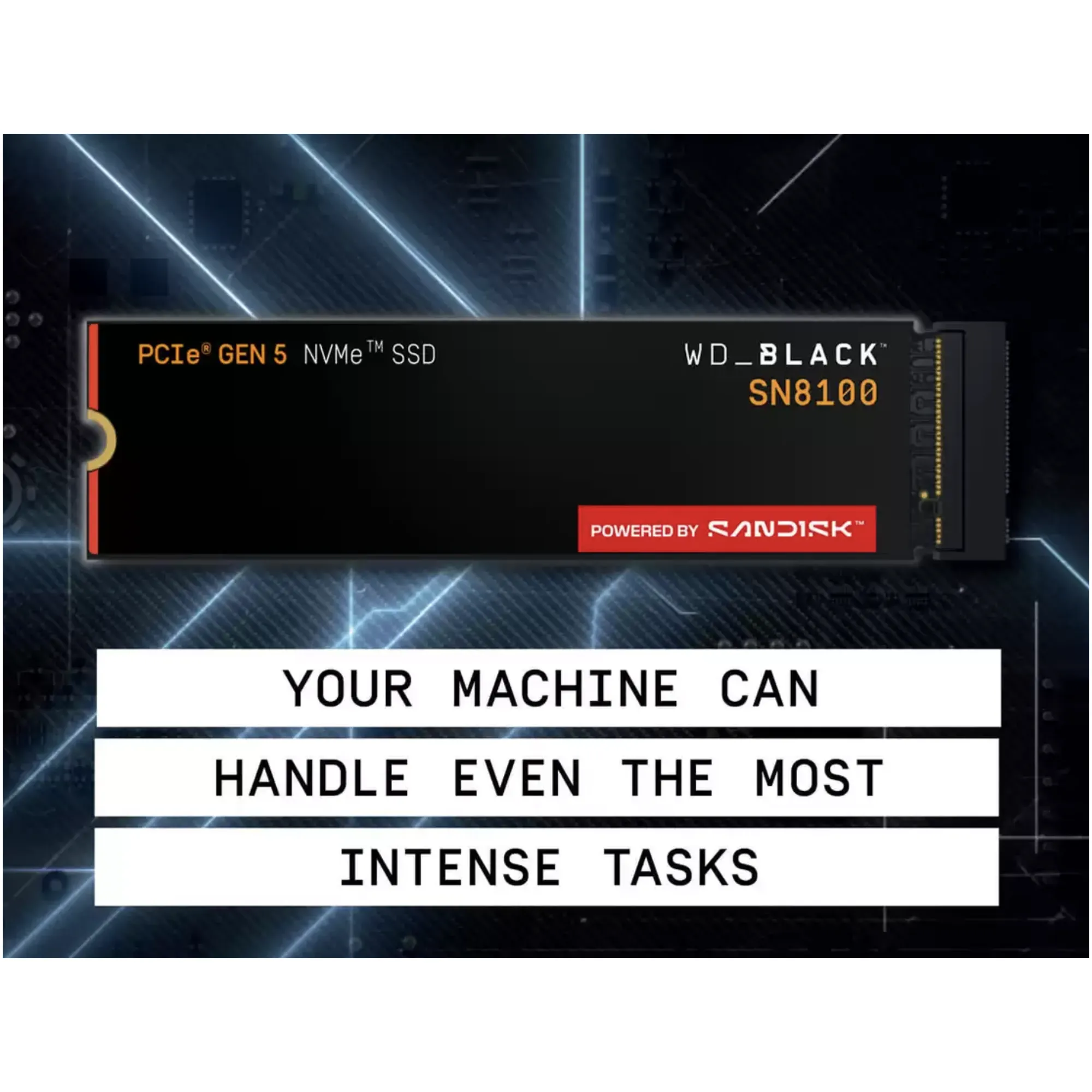Купити SSD диск SanDisk WD_Black SN8100 2TB M.2 2280 (WDS200T1X0M) - фото 3