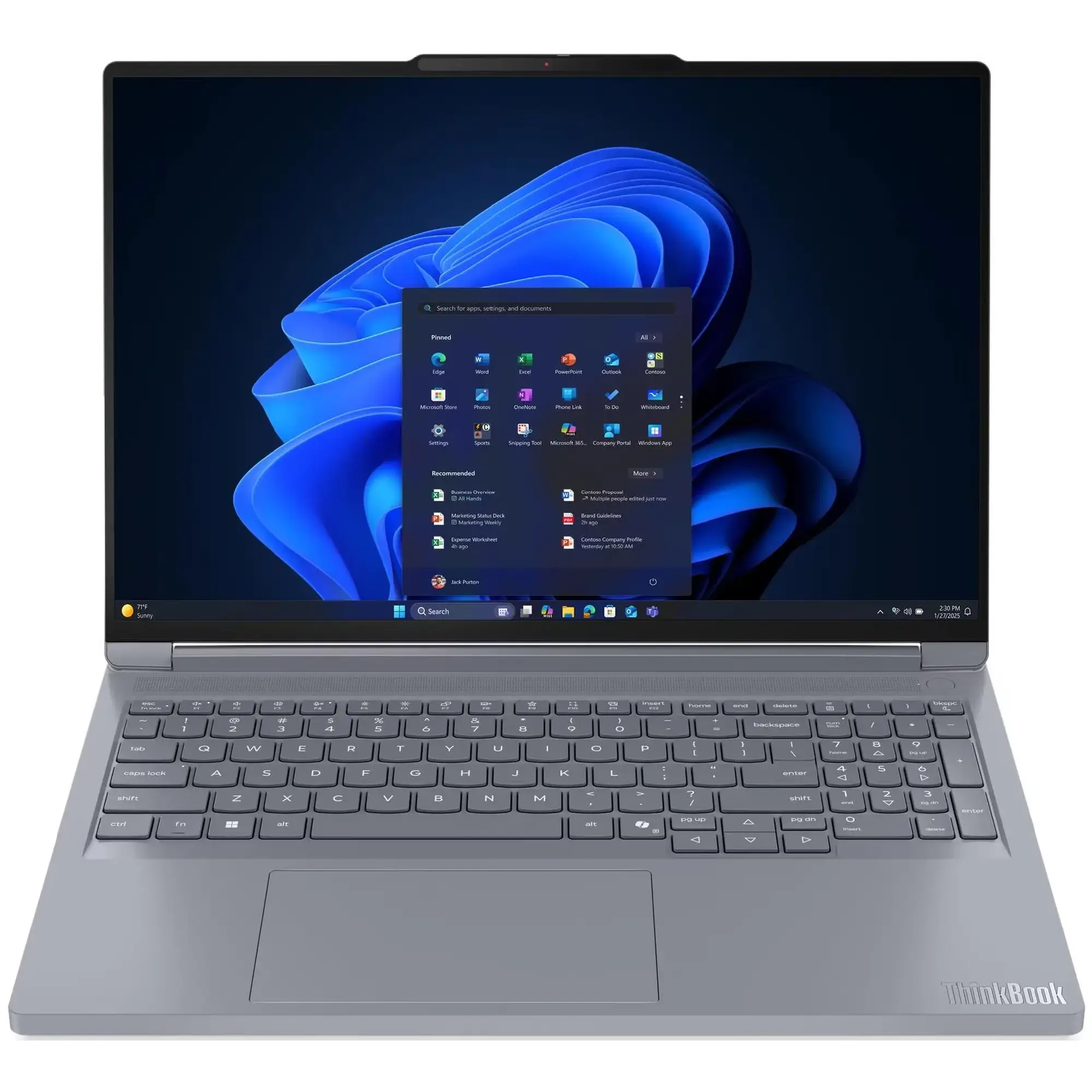 Купити Ноутбук Lenovo ThinkBook 16p G6 IAX (21R0000DRA) - фото 1