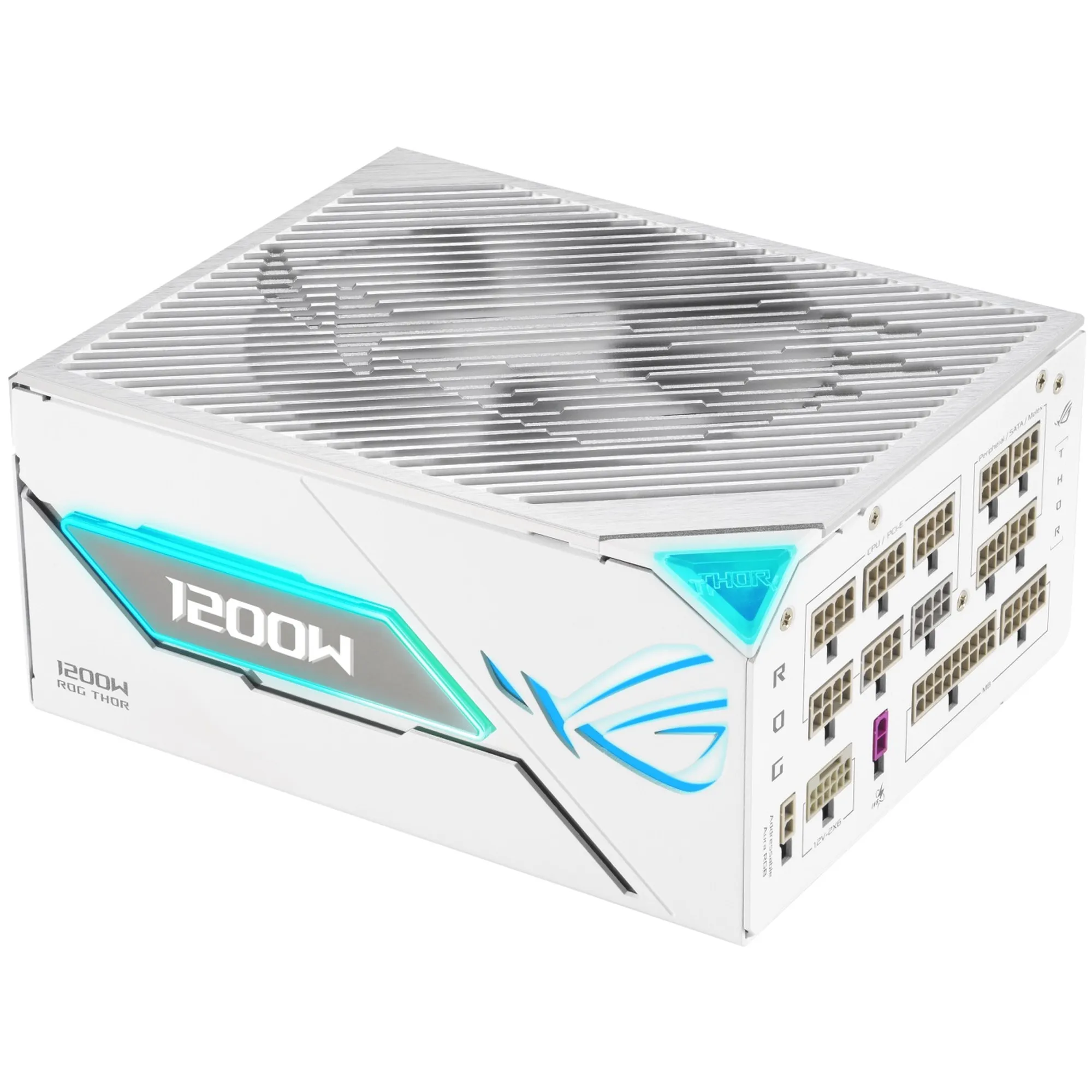 Купити Блок живлення Asus ROG Thor 1200W Platinum III White (ROG-THOR-1200P3-WHITE-GAMING) (90YE00V5-B0NA00) - фото 1