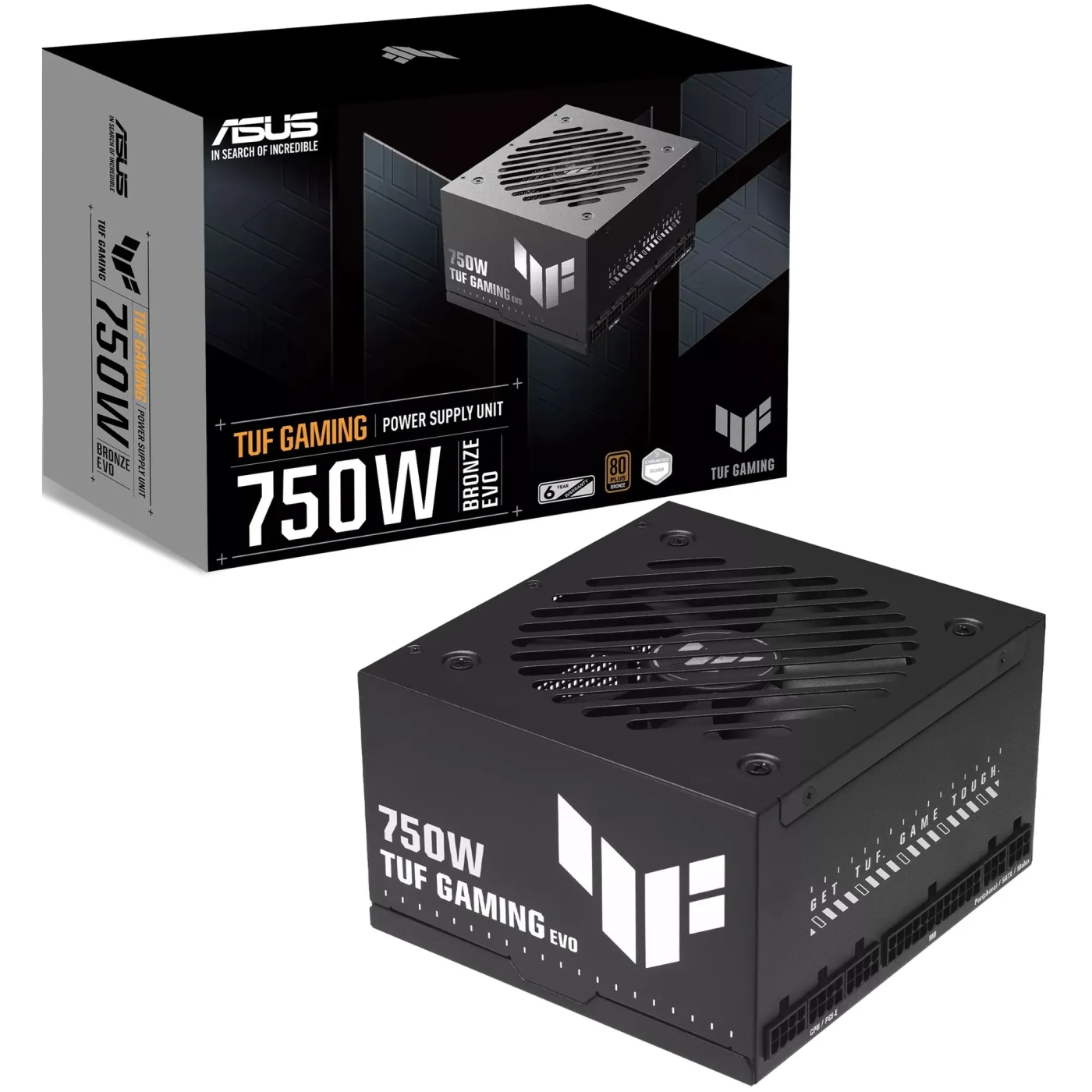 Купити Блок живлення ASUS TUF 750W 80+ Bronze (TUF-GAMING-750B-EVO) (90YE00D5-B0NA00) - фото 6