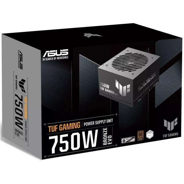 Купити Блок живлення ASUS TUF 750W 80+ Bronze (TUF-GAMING-750B-EVO) (90YE00D5-B0NA00) - фото 7