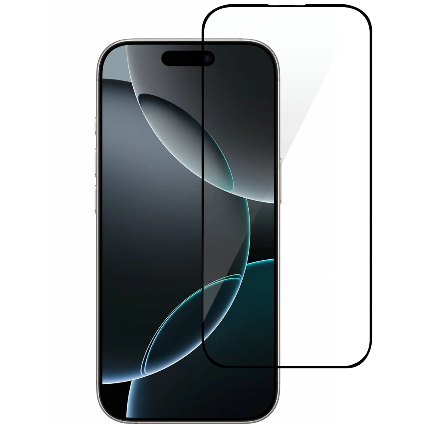 Купити Захисне скло 2E для Apple iPhone 16 Pro (6.3) 2.5D FCFG (1 Pack) Black  (2E-IP-16P-6.3-SMFCFG-BB) - фото 1