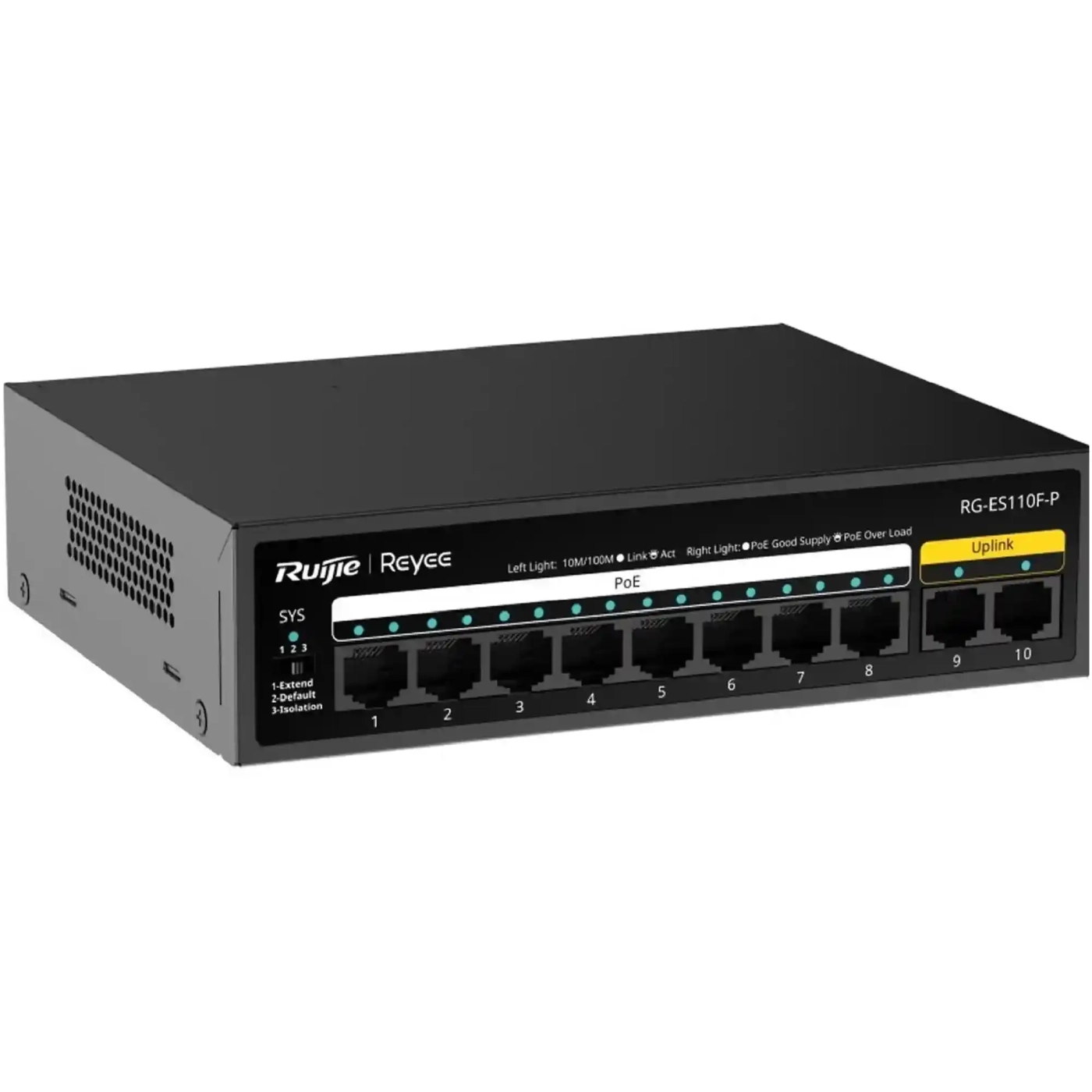 Купити Комутатор Ruijie Reyee RG-ES110F-P - фото 2