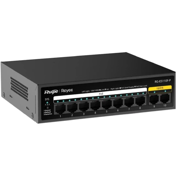 Купити Комутатор Ruijie Reyee RG-ES110F-P - фото 2