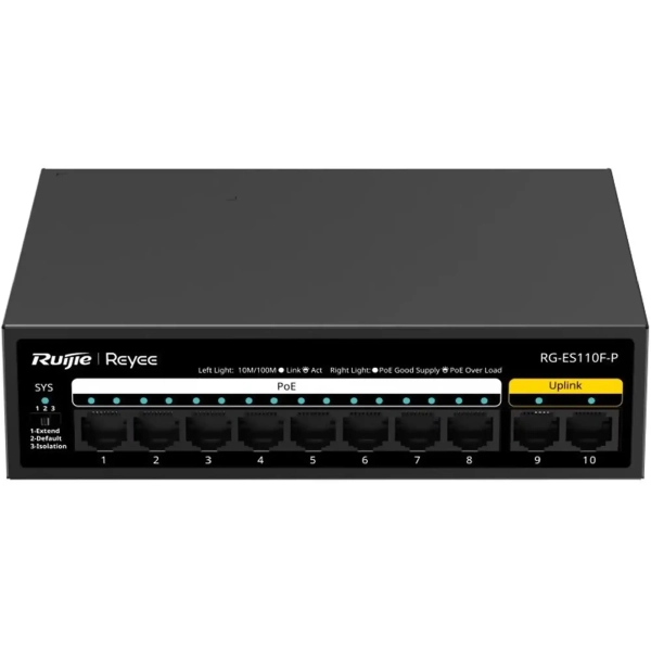 Купити Комутатор Ruijie Reyee RG-ES110F-P - фото 3