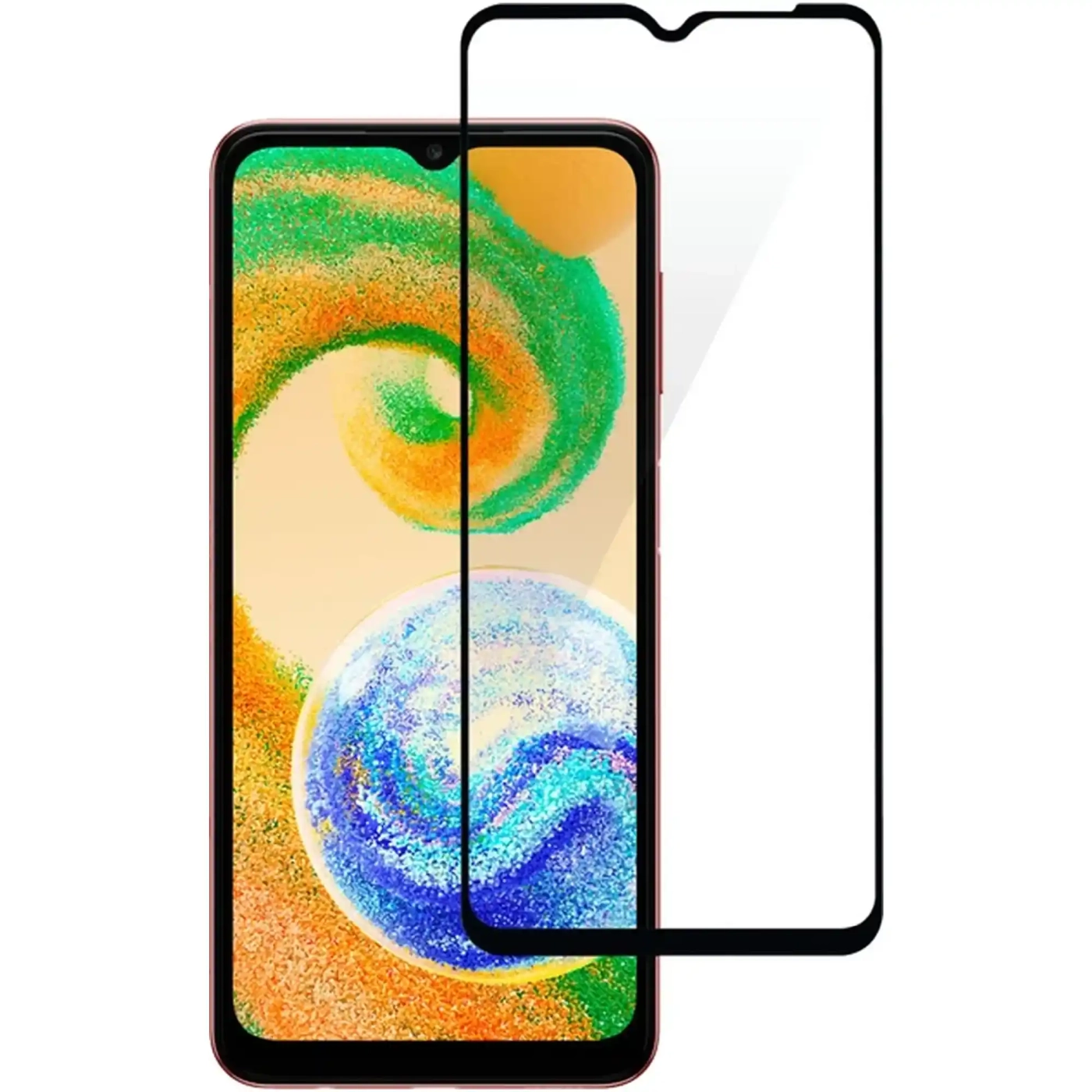 Купити Захисне скло 2E для Samsung Galaxy A04-A04s 2.5D FCFG (1 Pack) Black (2E-G-A04-A04S-SMFCFG-BB) - фото 1