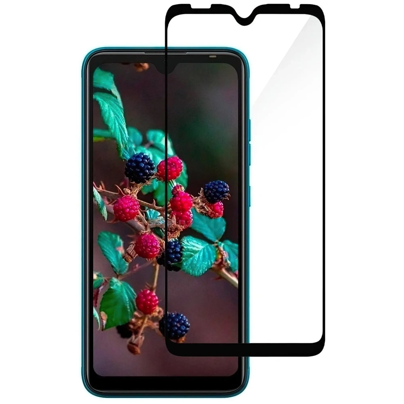 Купити Захисне скло 2E для TECNO POP 5 (BD2p) 2.5D FCFG (1 Pack) Black border (2E-TC-POP5-SMFCFG-BB) - фото 1