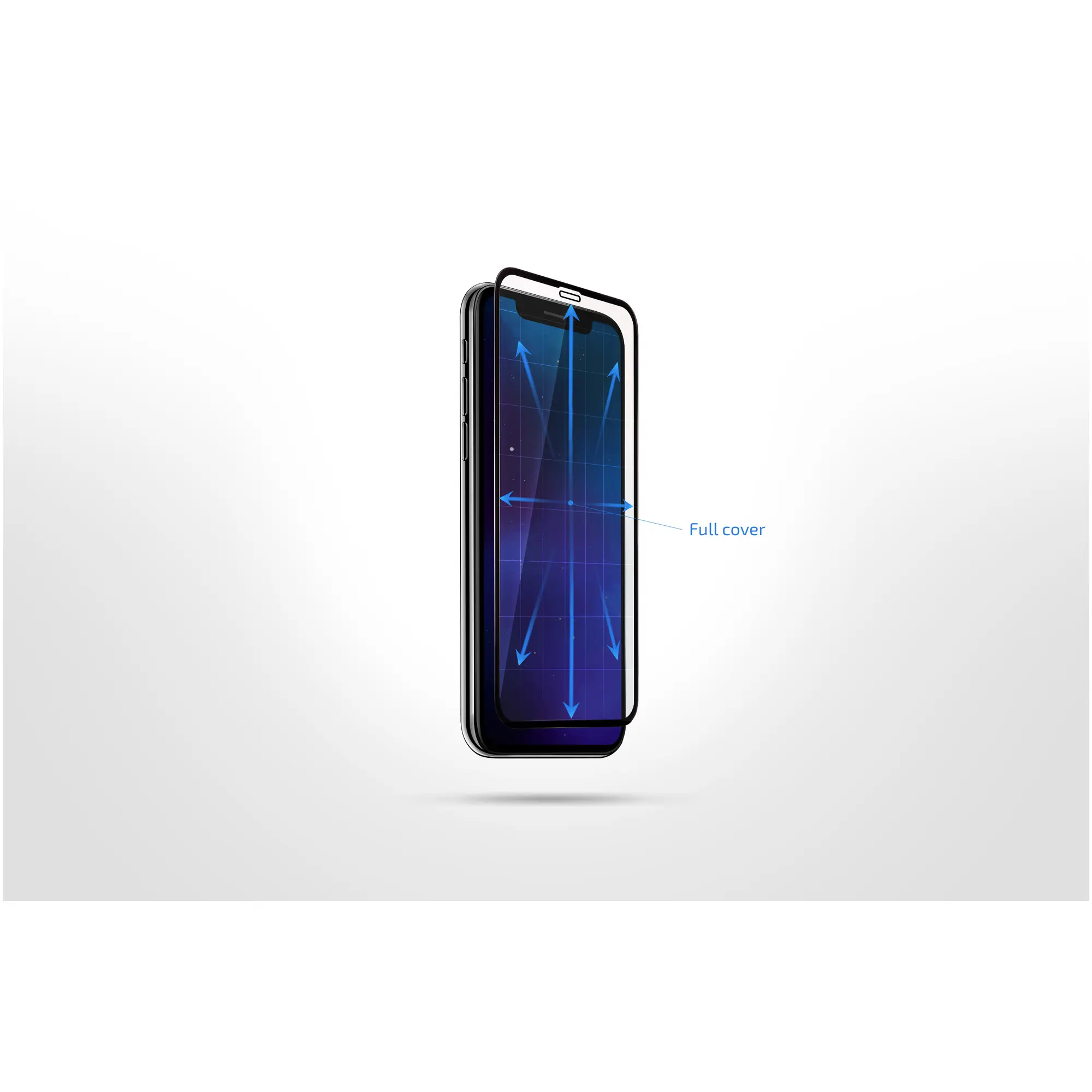 Купити Захисне скло 2E для TECNO Spark 10 (KI5q) 2.5D FCFG (1 Pack) Black (2E-TC-SP10-SMFCFG-BB) - фото 3