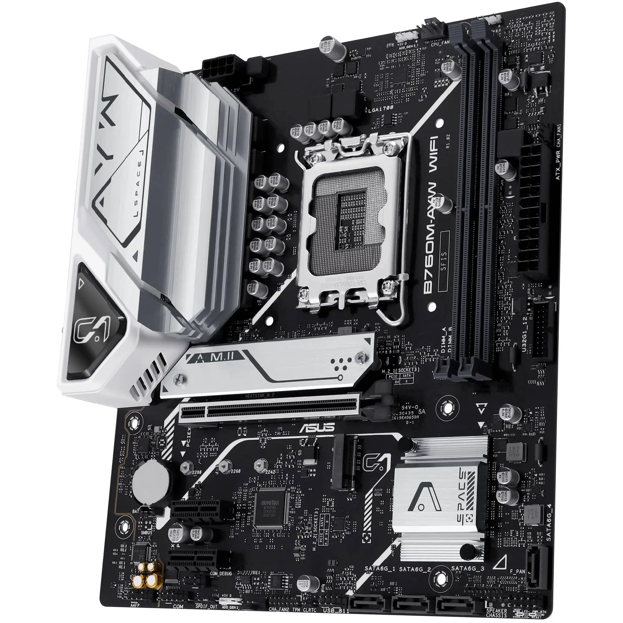 Купити Материнська плата ASUS B760M-AYW WIFI-SI - фото 3