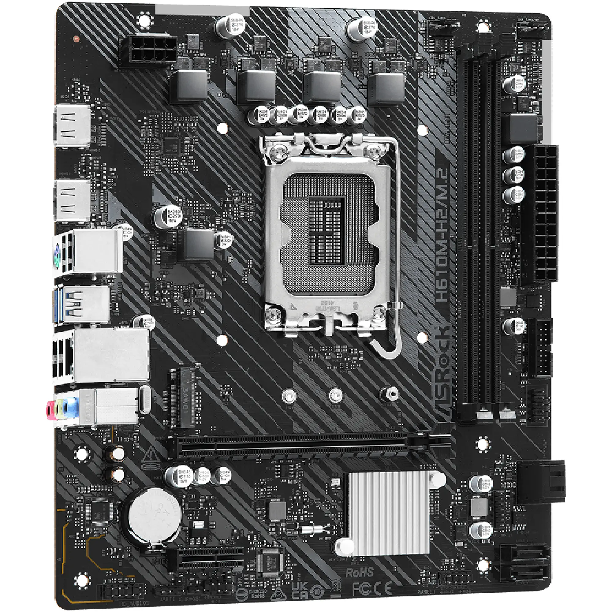 Купить Материнская плата ASRock H610M-H2/M.2 - фото 2
