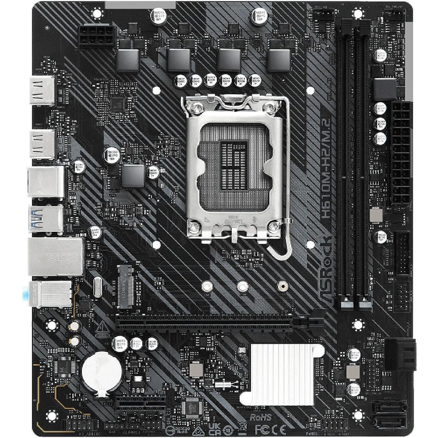 Купить Материнская плата ASRock H610M-H2/M.2 - фото 3