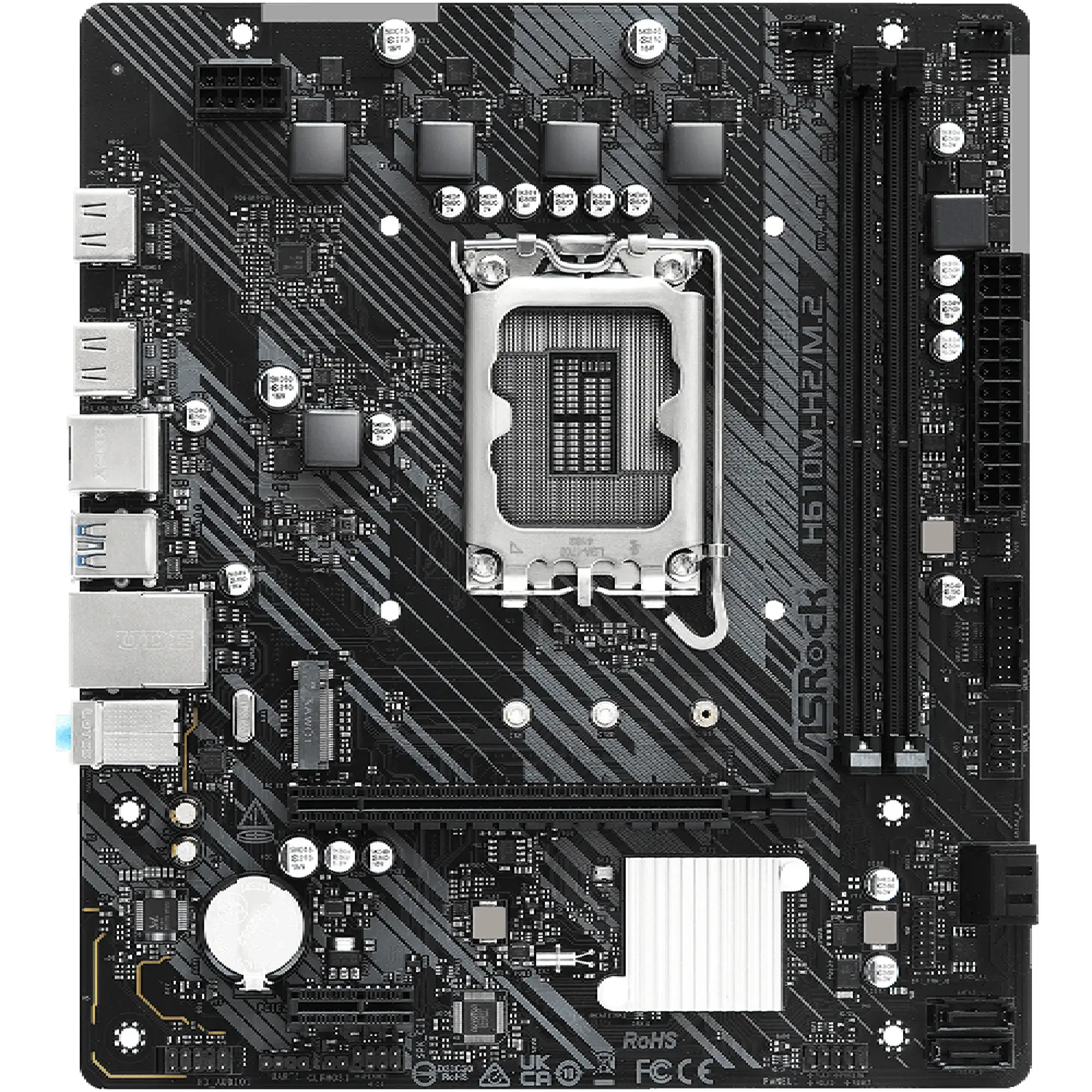 Купить Материнская плата ASRock H610M-H2/M.2 - фото 3