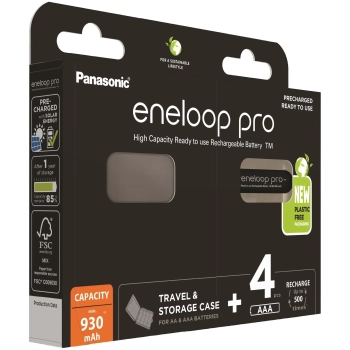 Купити Акумулятор Panasonic Eneloop NI-MH Pro AAA 930 4 шт. (BK-4HCDEC4BE) - фото 1