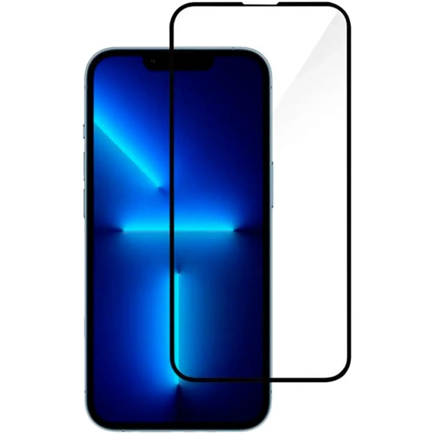 Купити Захисне скло 2E для iPhone 13 Pro Max 2.5D (1 Pack) Black border (2E-IP-13M-6.7-SMFCFG-BB) - фото 1