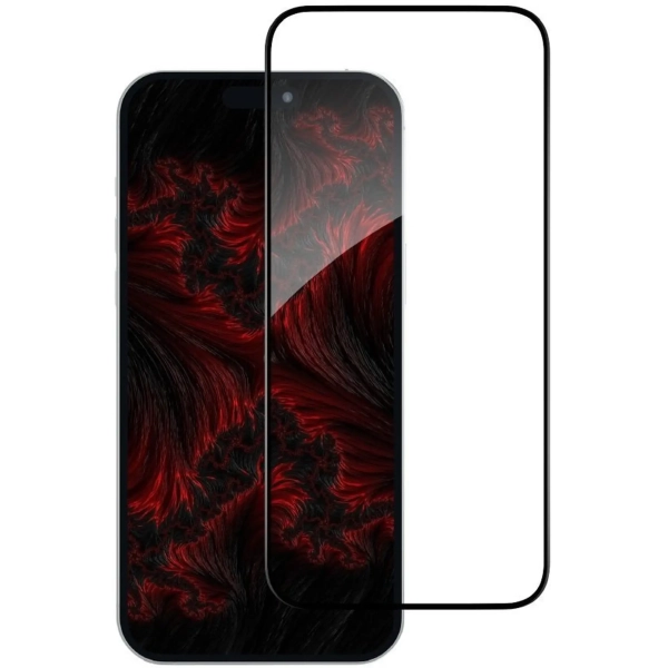 Купить Защитное стекло 2E для iPhone 15 Pro 2.5D FCFG (1 Pack) Black border (2E-IP-15P-6.1-SMFCFG-BB) - фото 2
