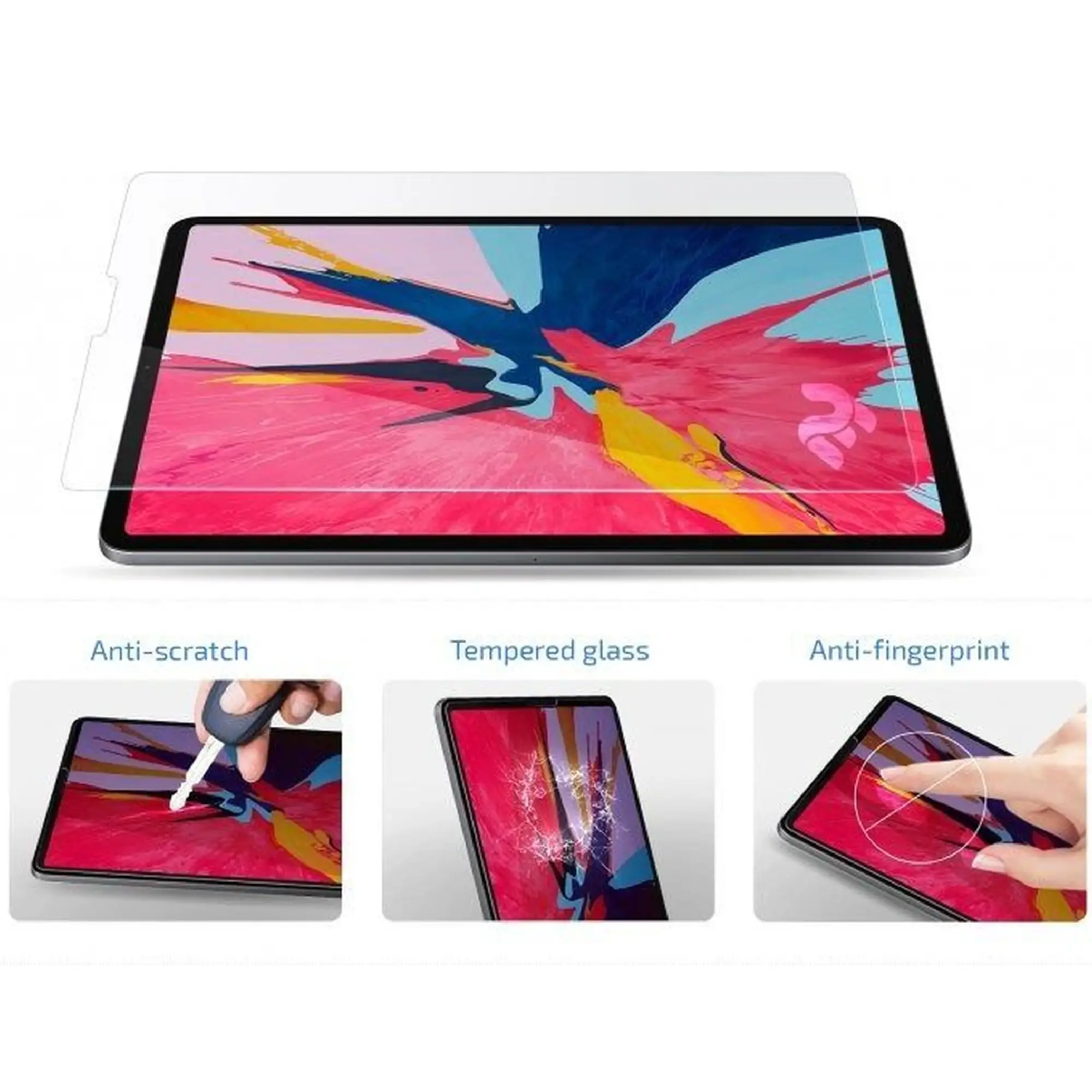 Купити Захисне скло 2E для Lenovo Tab P11 Pro 11.5" (2021) 2.5D Transparent (2E-LN-TABP11P-LT25D-CL) - фото 3