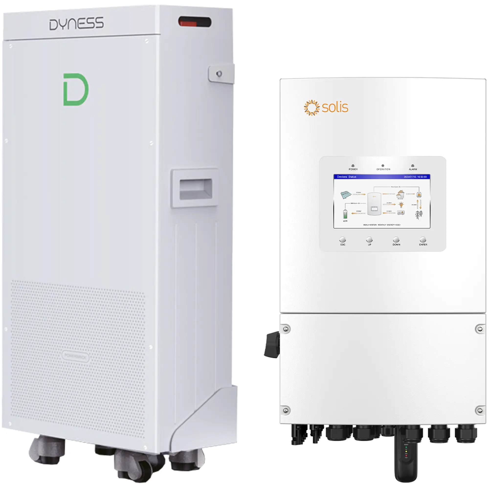 Купити Система зберігання енергії Solis SV-1SL6K1-SV14.3K1-1 6kW 14.3kWh 1BAT LiFePO4 ≥6000 циклів (SV-1SL6K1-SV14.3K1-1) - фото 2