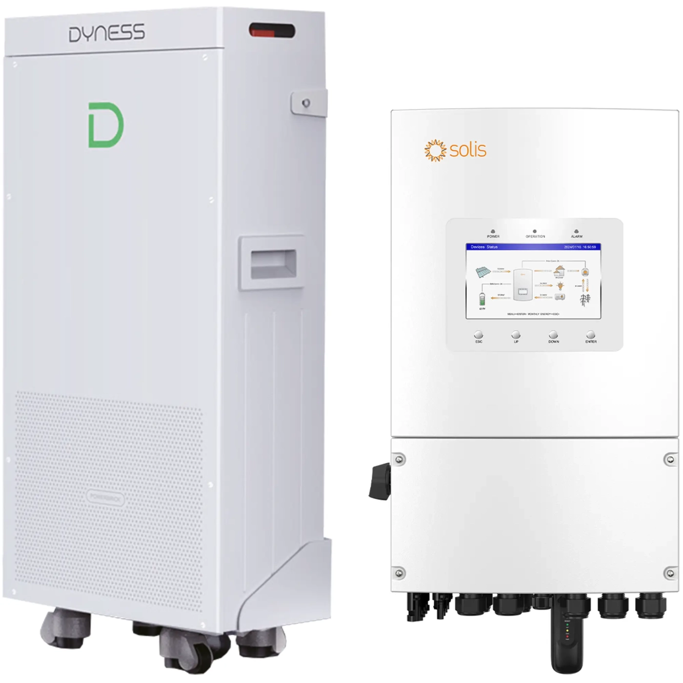 Купити Система зберігання енергії Solis SV-1SL8K1-SV14.3K1-1 8kW 14.3kWh 1BAT LiFePO4 ≥6000 циклів (SV-1SL8K1-SV14.3K1-1) - фото 2