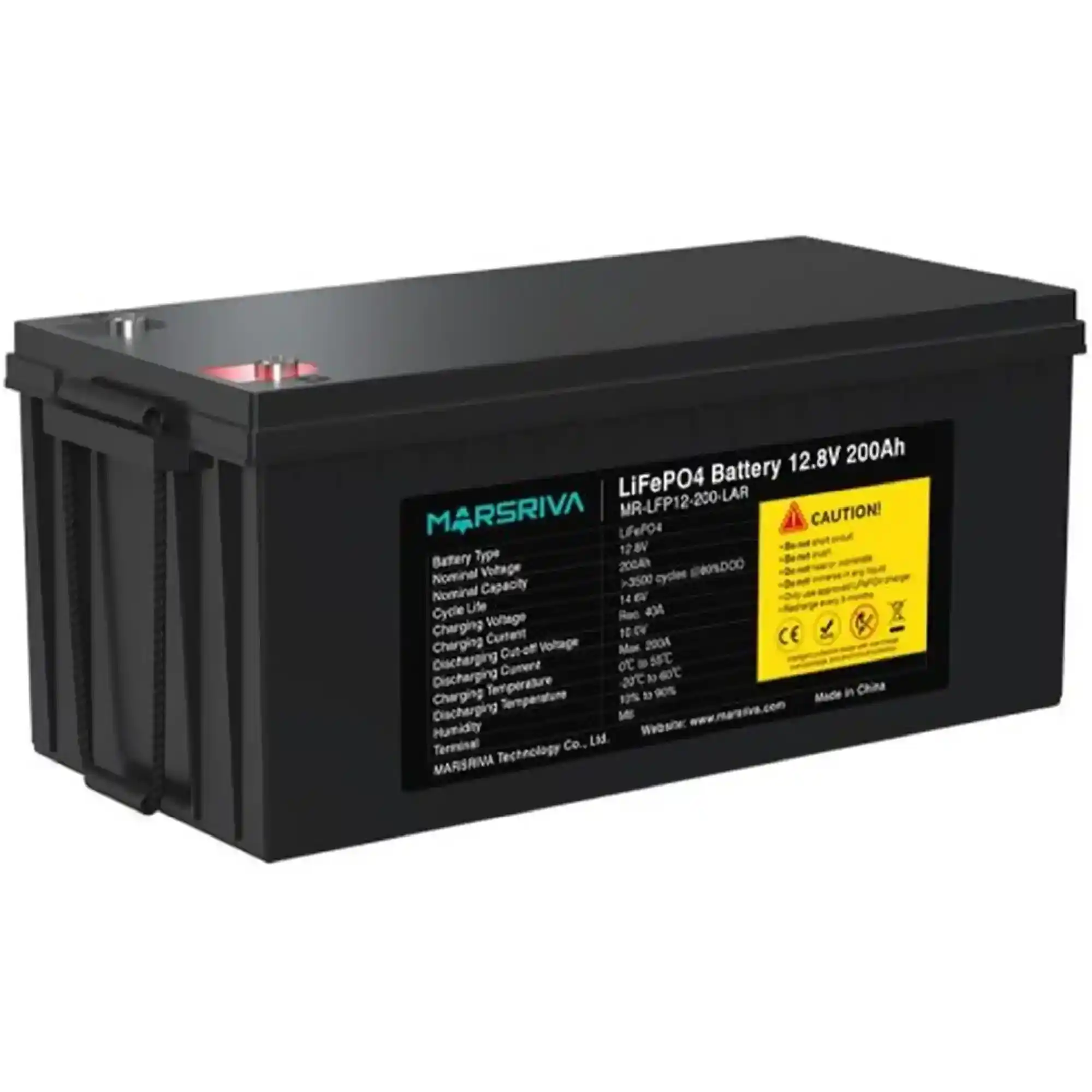 Купить Аккумуляторная батарея к ИБП (UPS) Marsriva 12.8V/200Ah (MR-LFP12-200-LAR V2) - фото 3