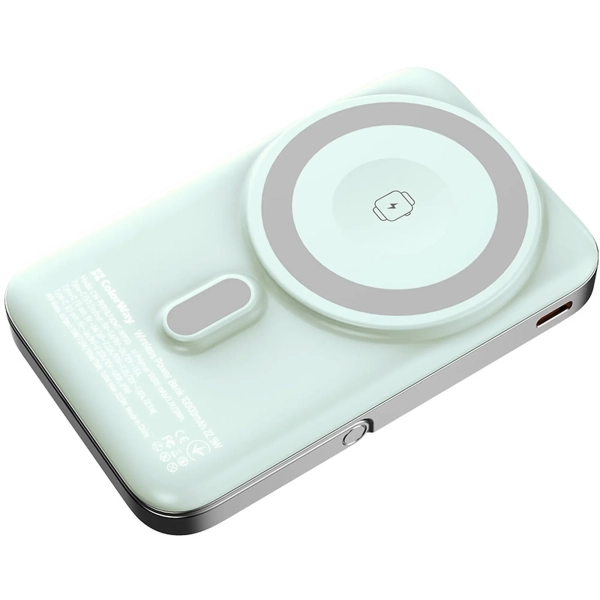 Купити Павербанк УМБ ColorWay 10000mAh 22.5W Aquamarine (CW-PB100LPA2MT-WPDD) - фото 2