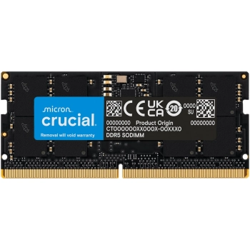 Купить Модуль памяти Crucial DDR5-4800 SODIMM 16GB Tray (CT16G48C40S5T) - фото 1