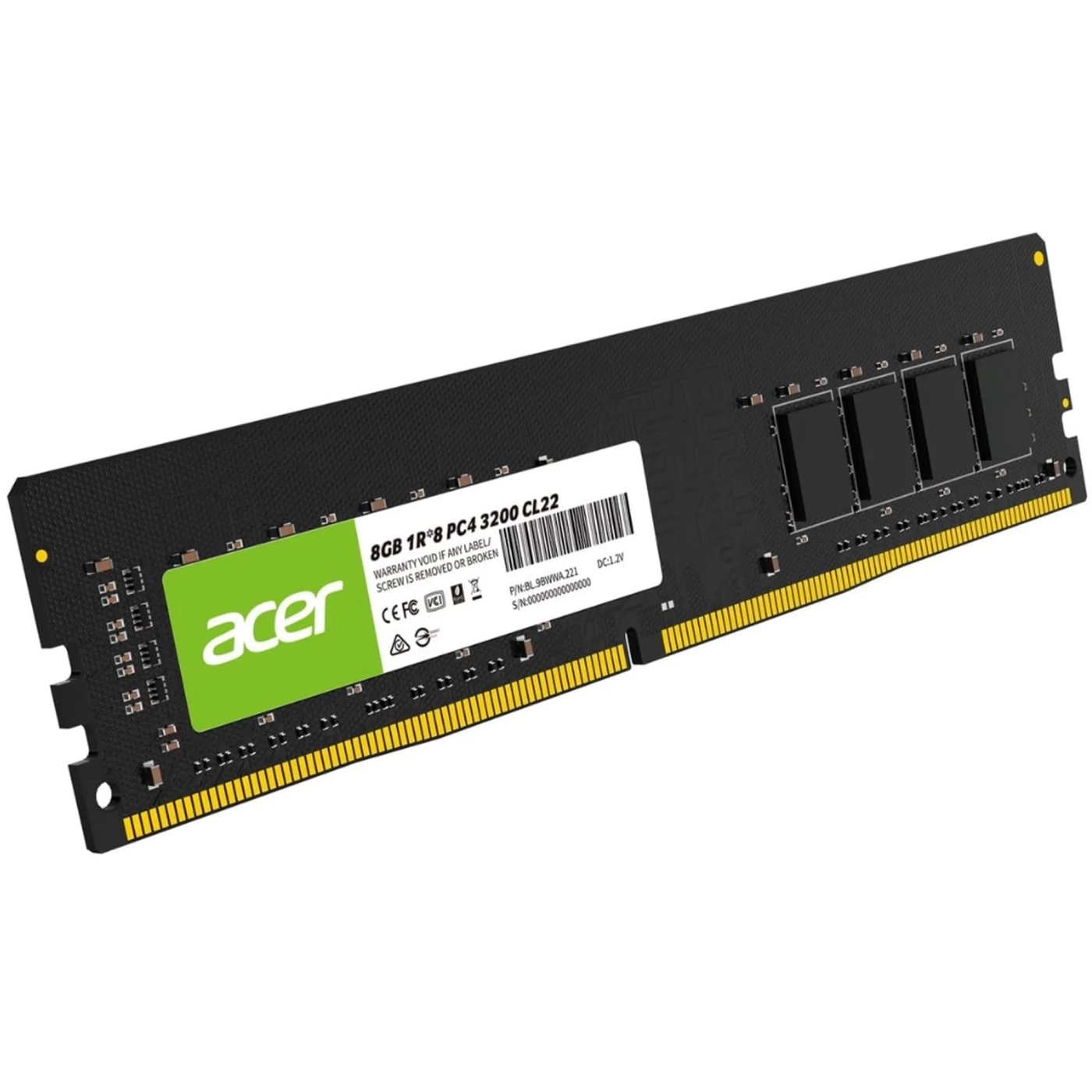 Купити Модуль пам'яті Acer UD100 DDR4-3200 8GB (BL.9BWWA.222) - фото 2