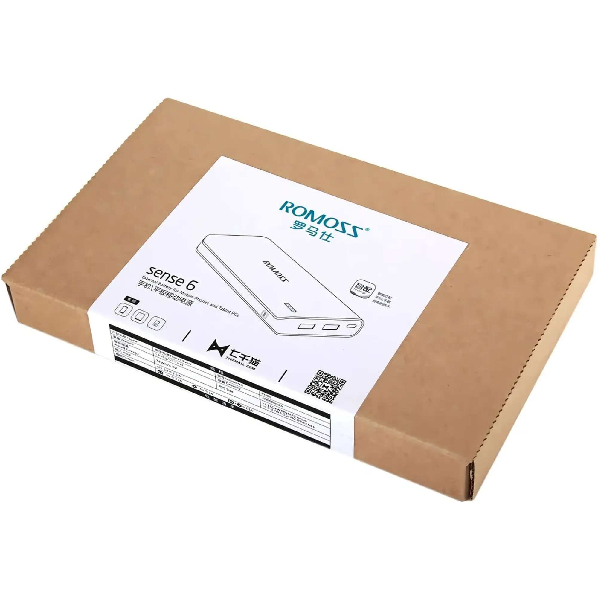 Купить Павербанк УМБ Romoss Sense 6 20000mAh White (1109178) - фото 7