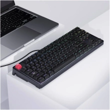 Купити Клавіатура Keychron C3 Pro V2 87Key RGB Hot-Swap K pro Red EN/UKR Black (C3PX-H1-UA) - фото 4