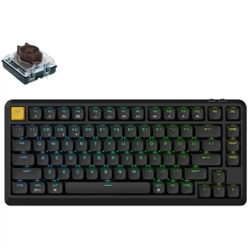 Купити Клавіатура Keychron J1 82 Key RGB K pro Brown Black (J1-H3-UA) - фото 1