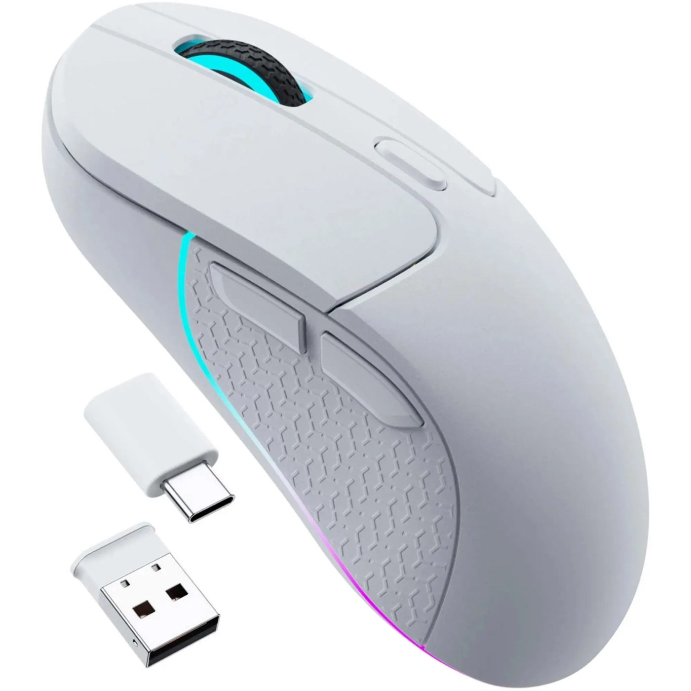 Купить Мышь Keychron M3 Wireless White (M3-A3) - фото 2