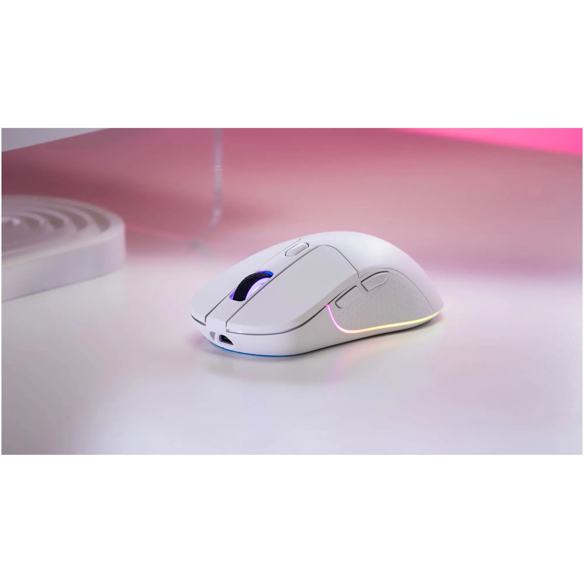 Купить Мышь Keychron M3 Wireless White (M3-A3) - фото 4