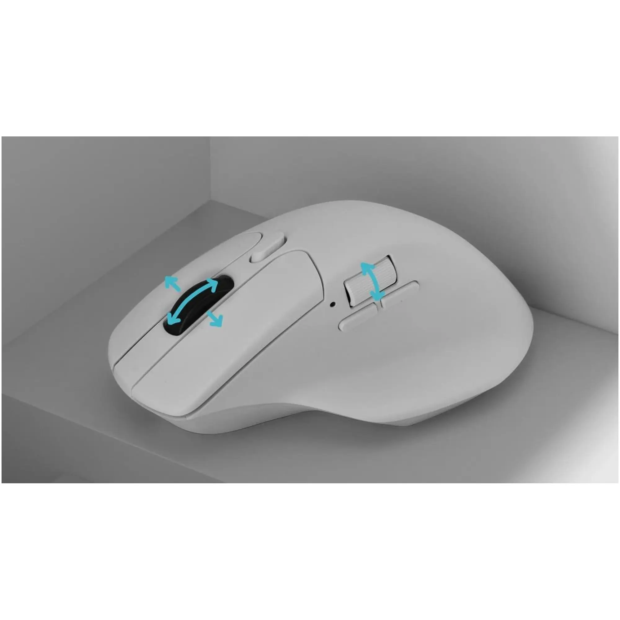Купить Мышь Keychron M6 Wireless White (M6-A3) - фото 3